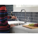 Delta 9982T-AR-PR-DST Emmeline Touch2O Pull-Down Bar/Prep Faucet 1L 