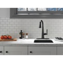 Delta 9982T-BL-DST Emmeline Touch2O Pull-Down Bar/Prep Faucet 1L 