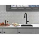 Delta 9982T-BL-DST Emmeline Touch2O Pull-Down Bar/Prep Faucet 1L 