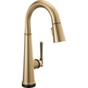 Delta 9982T-CZ-PR-DST Emmeline Touch2O Pull-Down Bar/Prep Faucet 1L 