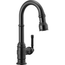 Delta 9990-BL-DST Broderick Pull-Down Bar/Prep Faucet 1L