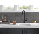 Delta 9991-BL-DST Monrovia Bar Prep Pulldown Matte Black