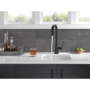 Delta 9991-BL-DST Monrovia Bar Prep Pulldown Matte Black