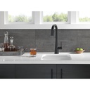 Delta 9991-BL-DST Monrovia Bar Prep Pulldown Matte Black