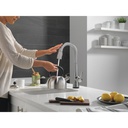 Delta 9991T-AR-PR-DST Monrovia Bar Prep Pulldown With Touch Arctic Stainless Lumicoat