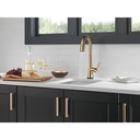Delta 9991T-CZ-PR-DST Monrovia Bar Prep Pulldown With Touch Champagne Bronze