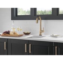 Delta 9991T-CZ-PR-DST Monrovia Bar Prep Pulldown With Touch Champagne Bronze