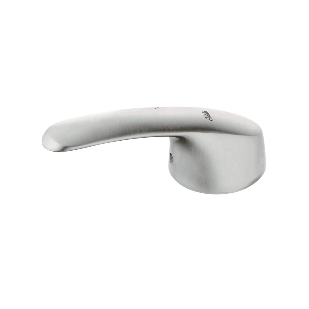 Grohe 46513SD0 Alira Kitchen Faucet Lever Handle Real Steel 1