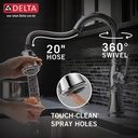 Delta 9997-PR-DST Cassidy Pull-Down Bar/Prep Faucet 1L 