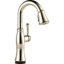 Delta 9997T-PN-PR-DST Cassidy Touch2O Pull-Down Bar/Prep Faucet 1L 