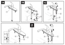 Delta B3310LF-30 Canadian Core B 1H Kitchen Deck Faucet W/Sprayer 