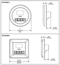Delta EP103307PNPR Round Steam Control Polish Nickel