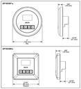 Delta EP103307PR Round Steam Control Chrome