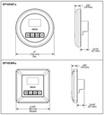 Delta EP103309BL Transitional Steam Control Matte Black