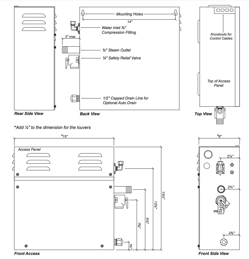Delta EP103326 Steam Generator 10Kw 240V