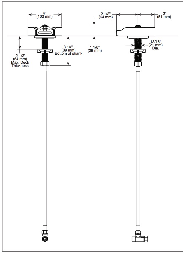 Delta GR250-AR Metal Glass Rinser 