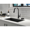 Delta GR250-BL Metal Glass Rinser Matte Black