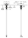 Delta GR250-BL Metal Glass Rinser Matte Black