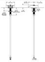 Delta GR250-CZ Metal Glass Rinser 