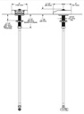 Delta GR250-KS Metal Glass Rinser 