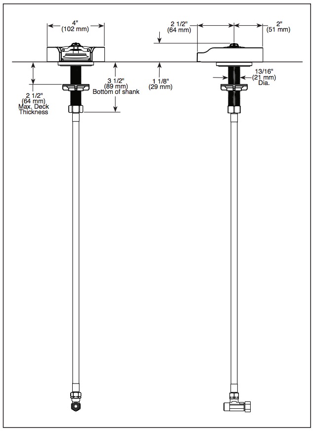 Delta GR250-PN Metal Glass Rinser 
