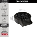 Delta GR250-RB Metal Glass Rinser 