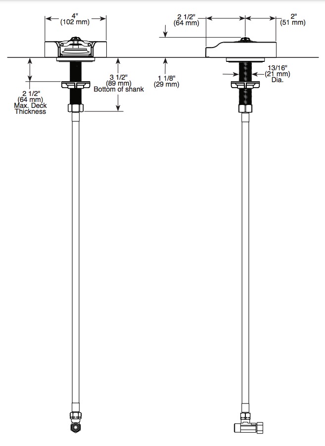 Delta GR250-RB Metal Glass Rinser 