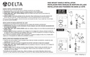Delta H278RB Leland Metal Lever Handle