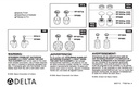 Delta H41 Medium Clear Knob Hndls(2)W/