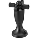 Delta H570BL Dorval Wall Mount Tub Filler And Roman Tub Filler Cross Handle 
