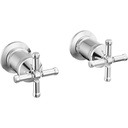 Delta H584-PR Wall Mount Tub Filler Handle Kit-Cross