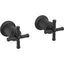 Delta H584BL Wall Mount Tub Filler Handle Kit-Cross