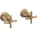 Delta H584CZ-PR Wall Mount Tub Filler Handle Kit-Cross