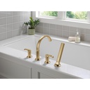 Delta H588CZ-PR Tetra Roman Tub Handles Lever