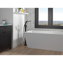 Delta H589BL Tetra Floor Mount Tub Filler Handle Lever