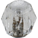 Delta H61 Large Clear Knob Hndls(2)W/ 