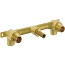 Delta R3500-WL Ara 2H Wm Lav Faucet Rough-In 