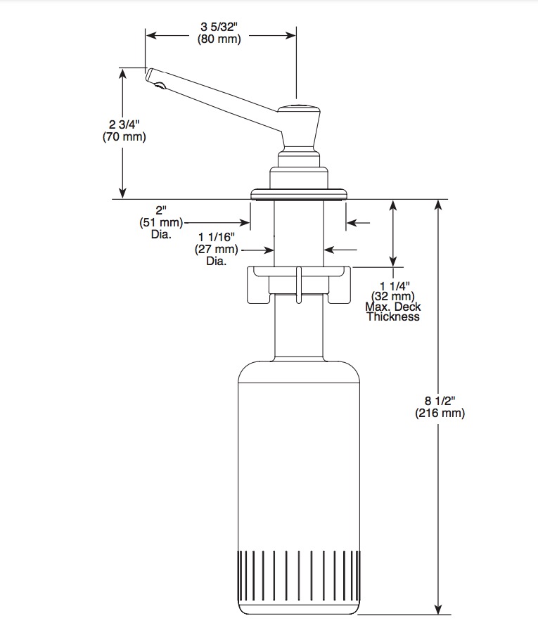 Delta RP1001 Soap Dispenser 