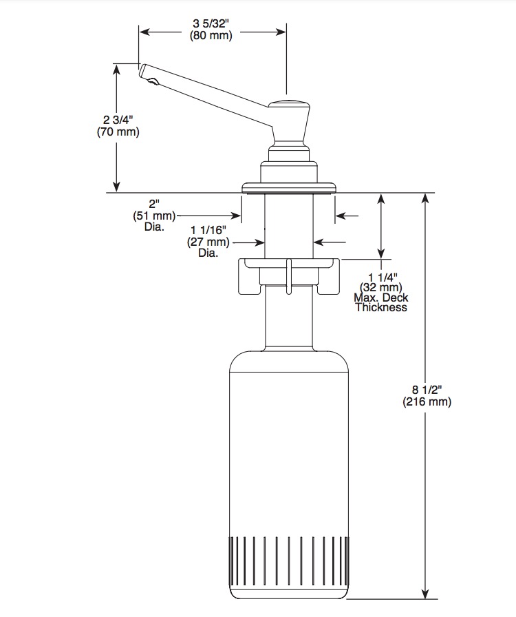 Delta RP1001AR Soap Dispenser 