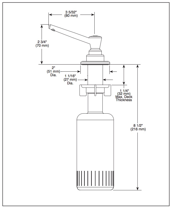 Delta RP1001KS Soap/Lotion Dispenser 
