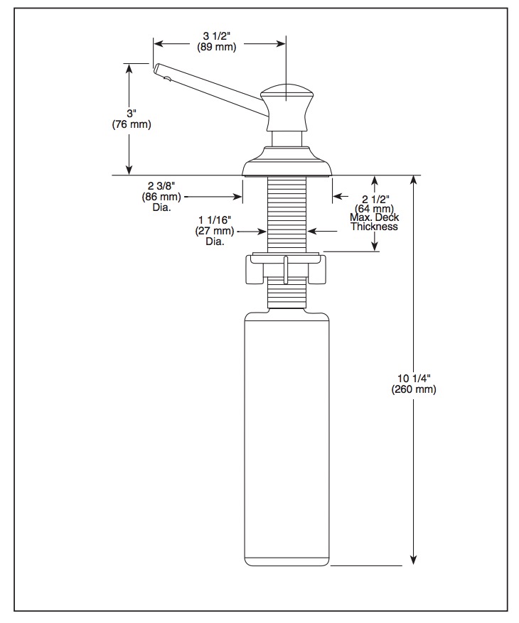 Delta RP1002 Soap Dispenser 