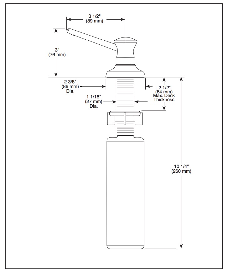 Delta RP1002AR Soap Dispenser 