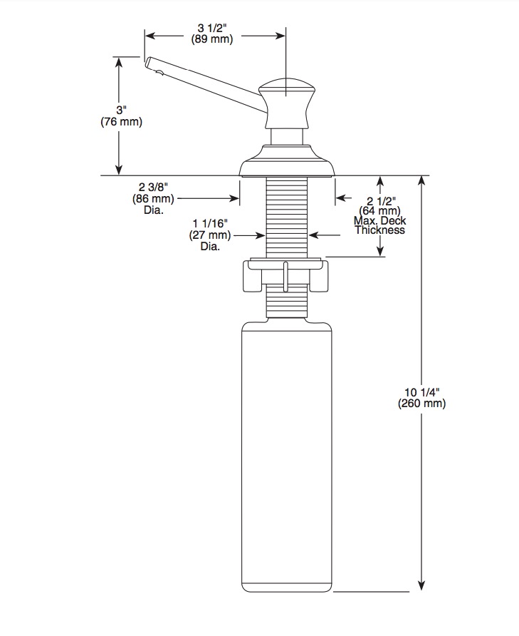 Delta RP1002SS Soap Dispenser 