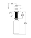 Delta RP100632 Broderick Soap/Lotion Dispenser W/Bottle 