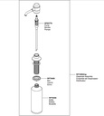 Delta RP100632BL Broderick Soap/Lotion Dispenser W/Bottle