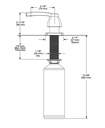 Delta RP101629ARPR Stryke Soap/Lotion Dispenser W/Bottle