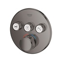 Grohe 29138A00 Grohtherm SmartControl Thermostatic Trim with Control Module Hard Graphite 2