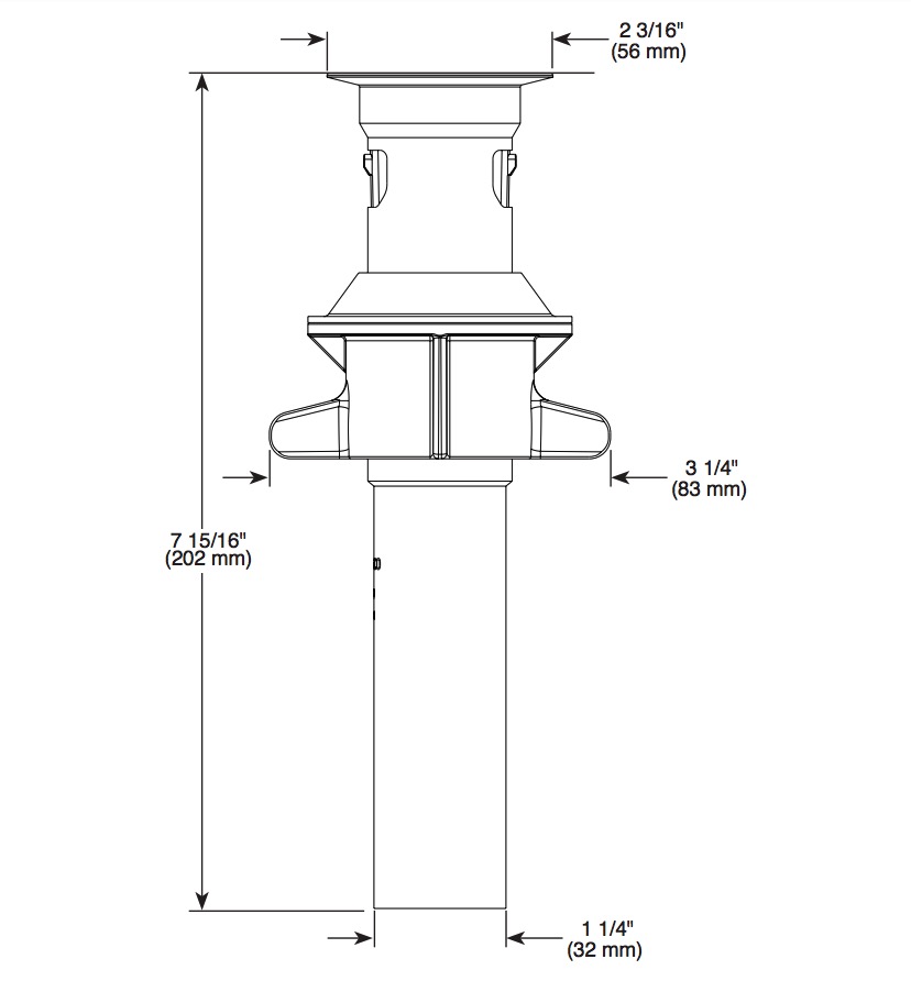 Delta RP101630BL Metal Push Pop