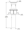 Delta RP101630BL Metal Push Pop