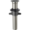 Delta RP101632BL Metal Push-Pop Less Overflow Matte Black